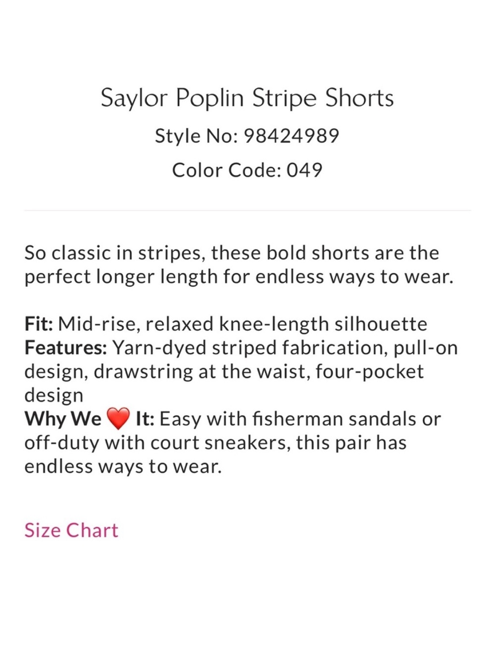 Free People Saylor Poplin Stripe Shorts S - Picture 5 of 14